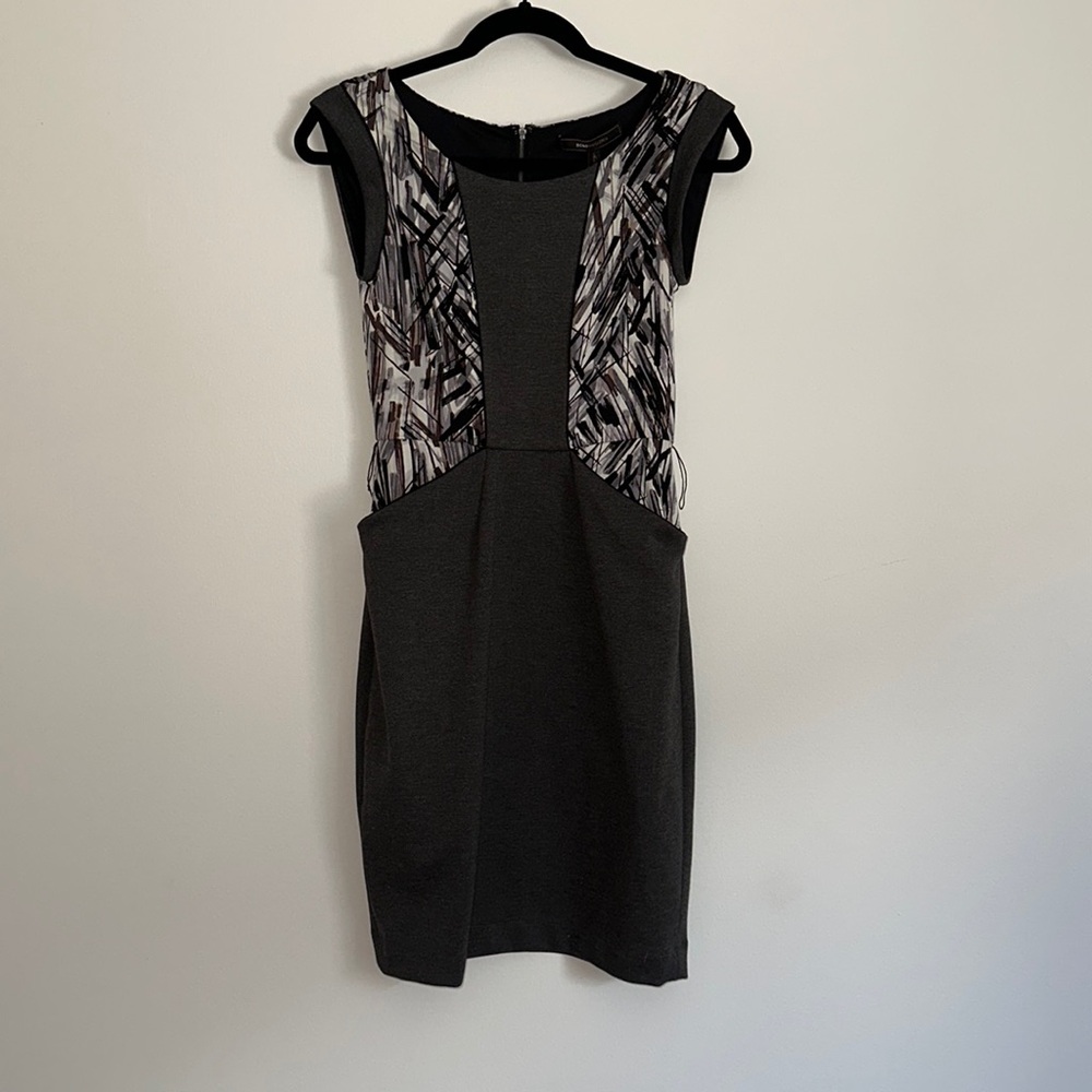 ❤️ NWT BCBG Max Azria Graphic Print Pocket Dress